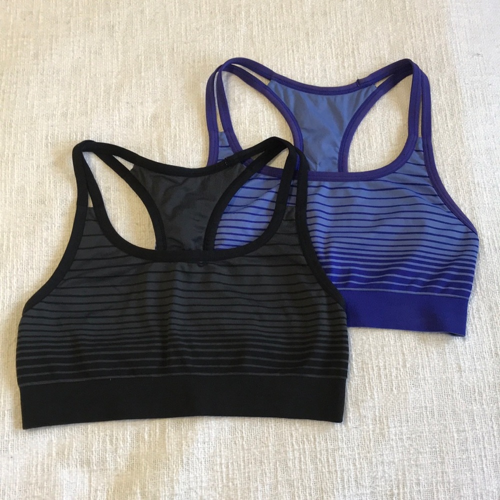 Zella reversible sports bras 2 for $14